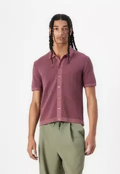 Рубашка DYED SWOLO Abercrombie & Fitch, красный