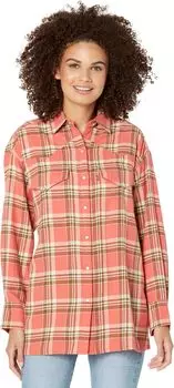Рубашка Dylan Relaxed Western Levi's, цвет Kelsey Plaid Burnt Sienna