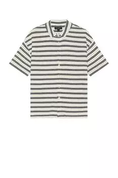 Рубашка джексона Allsaints, белый