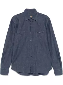 Рубашка джинсовая Barba, синий