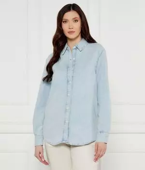 Рубашка джинсовая Calvin Klein Regular Fit, голубой