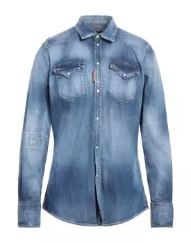 Рубашка джинсовая Dsquared2, синий