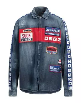 Рубашка джинсовая Dsquared2, синий