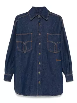 Рубашка джинсовая Fiorucci, синий