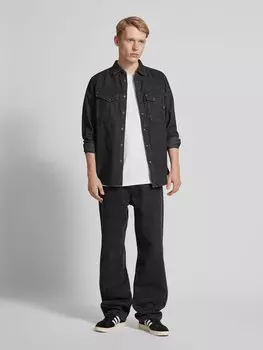 Рубашка джинсовая облегающего кроя с этикеткой, модель «Дакота» G-Star Raw