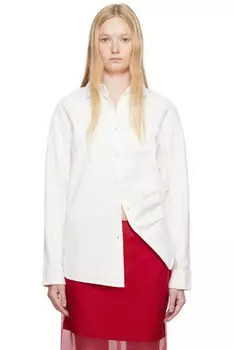 Рубашка джинсовая Off-White на пуговицах Dries Van Noten