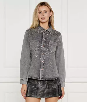 Рубашка джинсовая One Teaspoon, серый