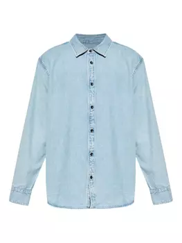 Рубашка джинсовая rag & bone, синий