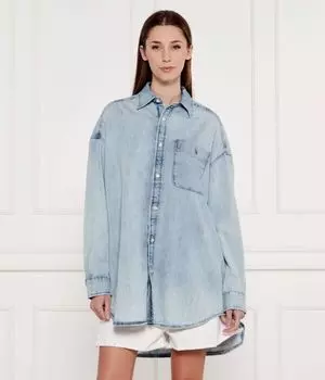 Рубашка джинсовая Relaxed fit Polo Ralph Lauren, синий