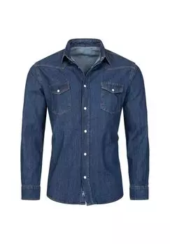 Рубашка джинсовая рубашка стандартного кроя Rock Creek, синий