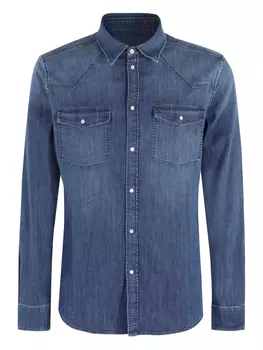 Рубашка джинсовая с длинными рукавами DONDUP, черный