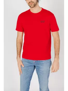 Рубашка Ea7 Emporio Armani, красный