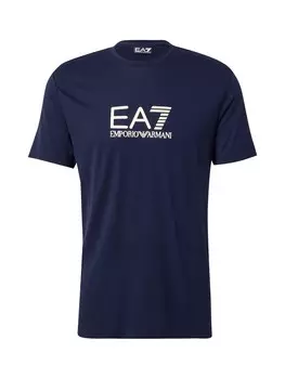 Рубашка EA7 Emporio Armani, морской синий
