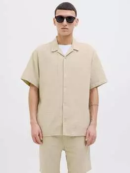 Рубашка Easter Jack & Jones, бежевый
