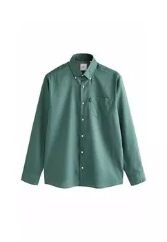 Рубашка EASY IRON PRINTED OXFORD REGULAR FIT Next, зеленый