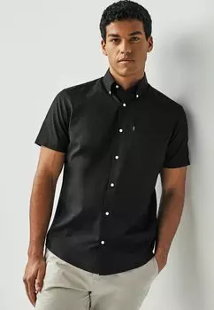 Рубашка EASY OXFORD SHORT SLEEVE REGULAR FIT Next, цвет black