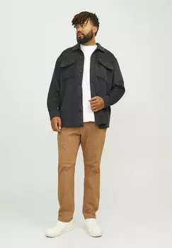 Рубашка EBRADLEY Jack & Jones, черный