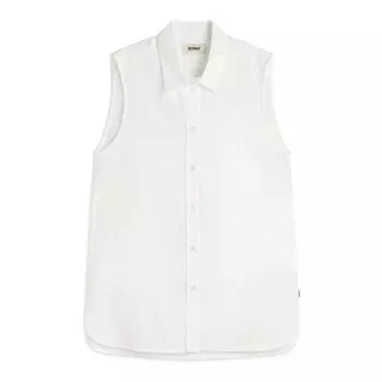 Рубашка Ecoalf Anna sleeveless, белый