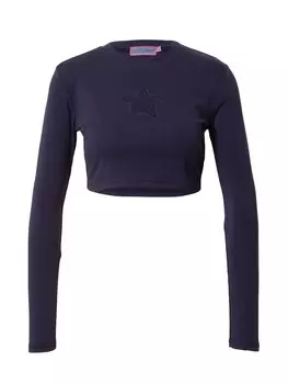 Рубашка Edikted Missing, темно-синий