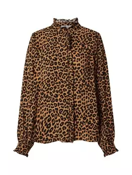 Рубашка EDITED Blouse Rosiel, коричневый