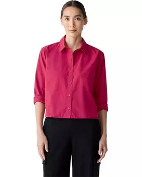Рубашка Eileen Fisher Classic Collar Shirt, цвет Azalea