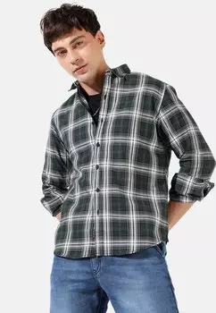 Рубашка ELIJAH Campus Sutra, зеленый