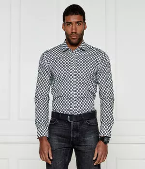 Рубашка elisha02 Extra slim fit Hugo, белый