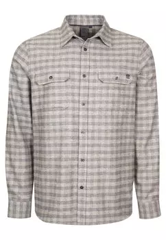 Рубашка elkline Flanell Woodfellows, серый