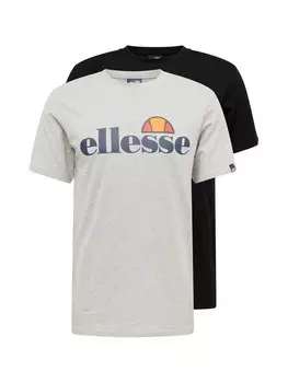 Рубашка ELLESSE Prado, цвет mottled grey/Black