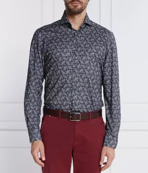 Рубашка Emanuel Berg Modern Fit, синий