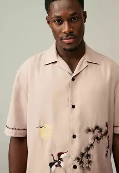 Рубашка EMBROIDERED Next, бежевый
