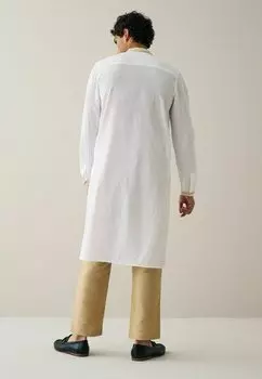 Рубашка EMBROIDERED Next, цвет white denim