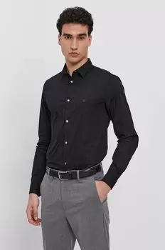 Рубашка Emporio Armani, черный