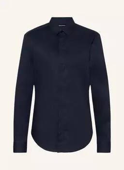 Рубашка EMPORIO ARMANI Extra Slim Fit, темно-синий