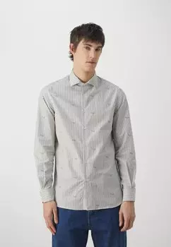 Рубашка Emporio Armani, серый
