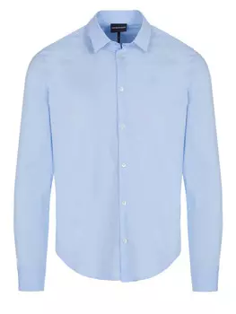 Рубашка Emporio Armani, синий