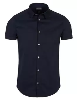 Рубашка Emporio Armani, синий