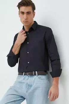 Рубашка Emporio Armani, темно-синий
