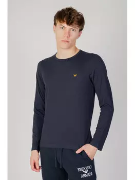 Рубашка Emporio Armani Underwear, синий