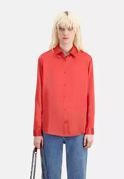 Рубашка En Soie The Kooples, цвет red brique