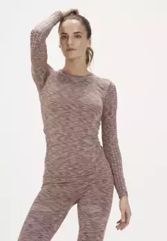 Рубашка ENDURANCE с длинными рукавами и практичной технологией Quick Dry, цвет Rosa-Meliert