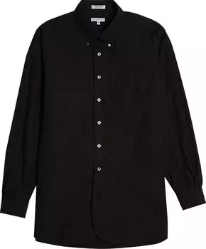 Рубашка Engineered Garments 100's 2Ply Broadcloth 19th Century Button Down Shirt 'Black', черный