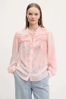Рубашка Enio Desigual, розовый
