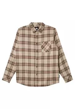 Рубашка ENSIGN Quiksilver, коричневый