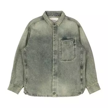 Рубашка Entire Studios Herculean Shirt 'Surface Wave', синий