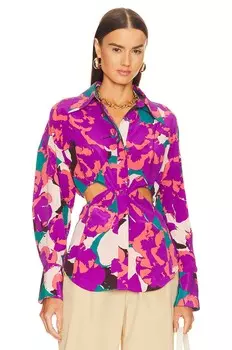 Рубашка Equipment Alya, цвет Dazzling Purple Multi