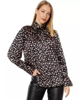 Рубашка EQUIPMENT Nela, цвет True Black/Misty Rose