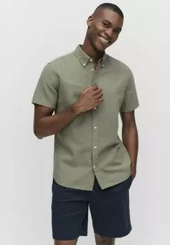 Рубашка ERIC LINEN BONDELID, зеленый