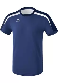 Рубашка erima Liga 2.0 T Shirt, цвет new navy/dark navy/weiss