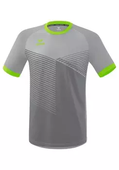 Рубашка erima Mantua Trikot, цвет silver grey/green gecko
